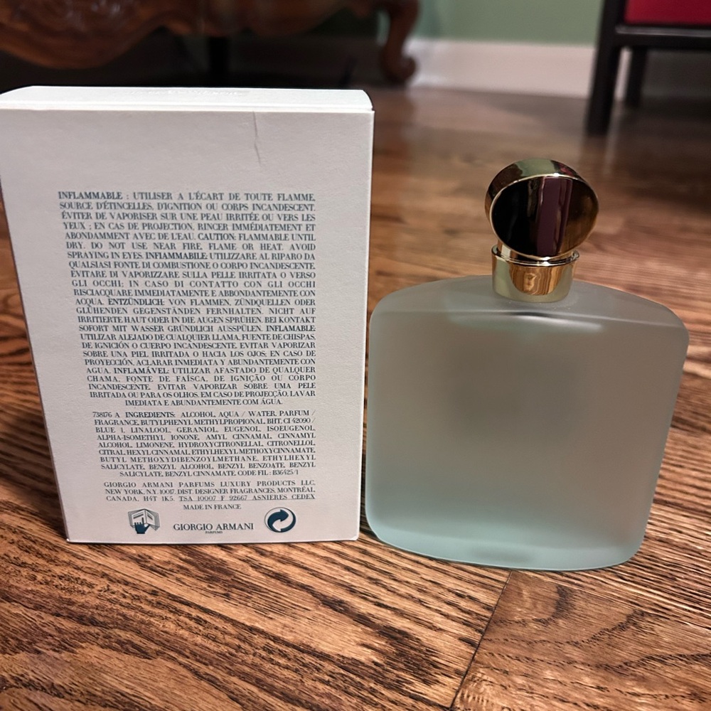 Acqua di Gio nwot women’s perfume 3.4 fl oz retired out of production NWOT - Picture 6 of 15